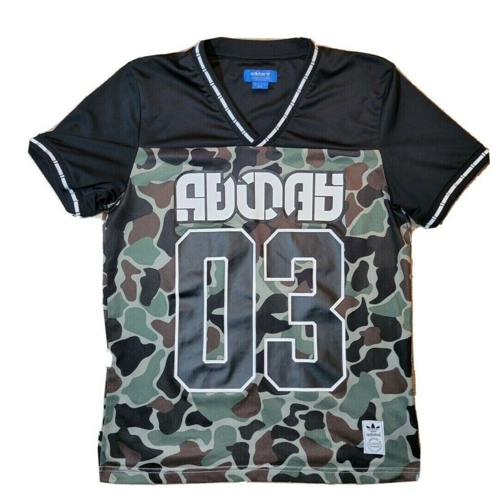 Adidas Camo #03 Camouflage Mesh Jersey Men's Size Small